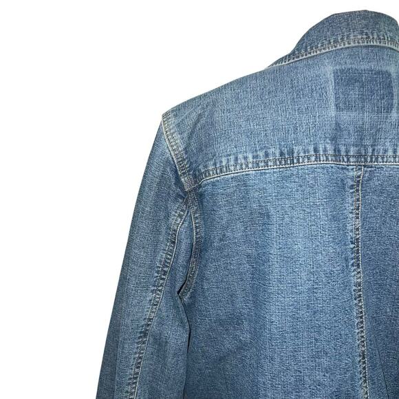 Vintage Ralph Lauren Jeans Co Denim Car Chore Barn Coat Field Jacket Y2K MED - Picture 8 of 10